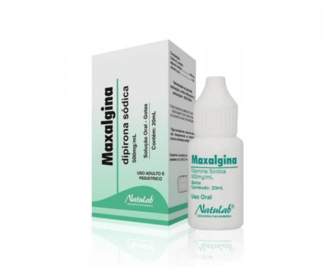Maxalgina 500mg/mL Solução Oral (Gotas) - Frasco com 20 mL