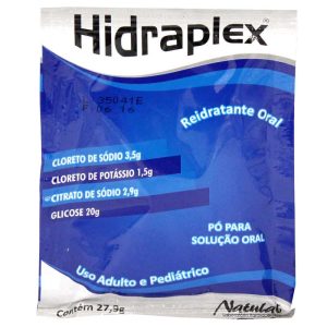 Hidraplex Sais para Reidratação Oral Sabor Natural - 4 Envelopes
