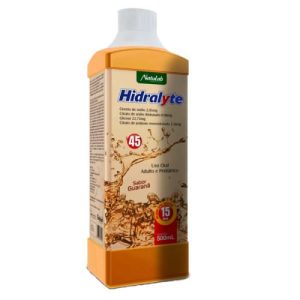 Hidralyte 22,75mg/mL + 0,98mg/mL + 2,05mg/mL + 2,16mg/mL Solução Oral Sabor Guaraná - Frasco com 500