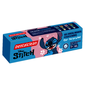 Dentalclean Gel Dental Infantil Stitch Sabor Morango 104g