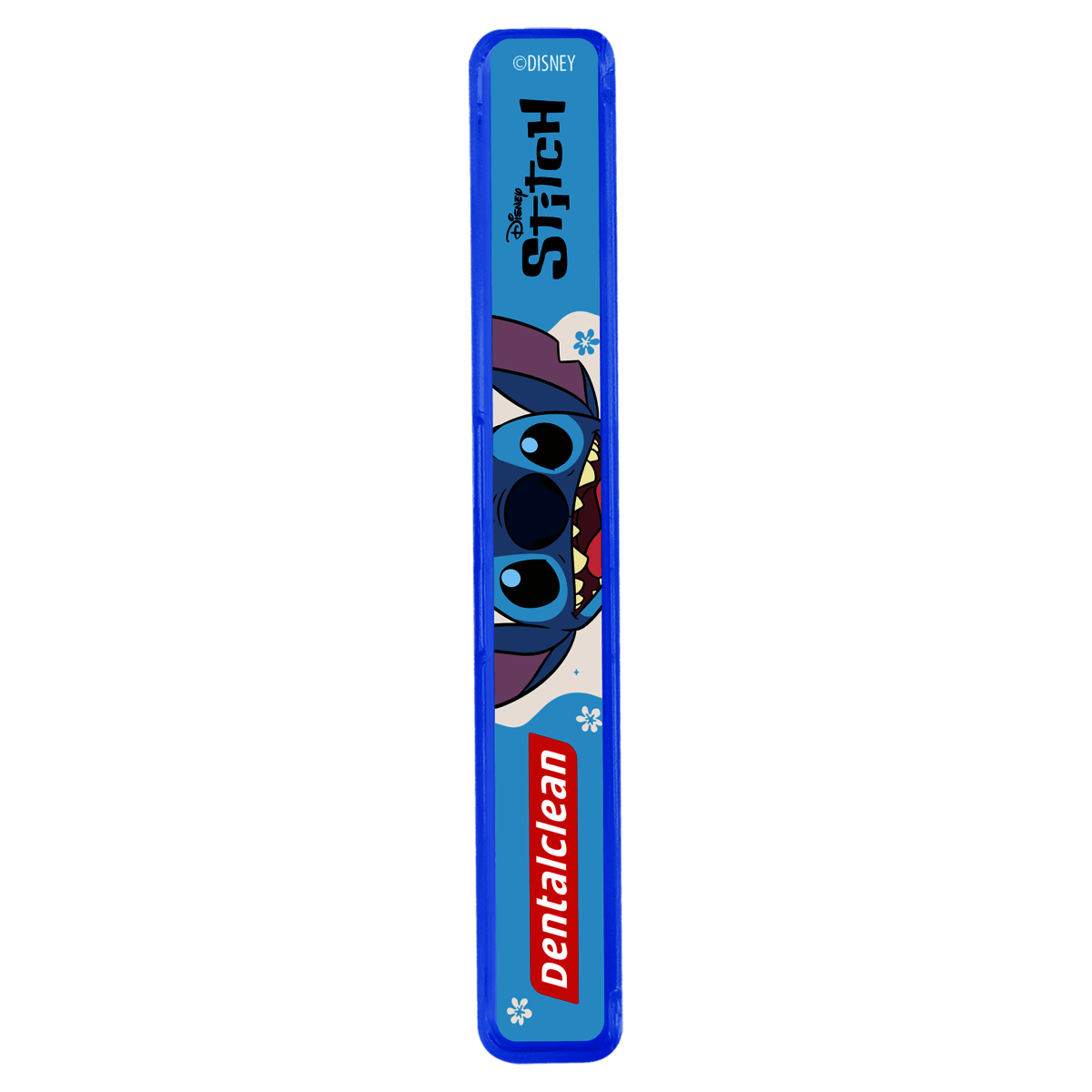 Dentalclean Escova Dental com Estojo Stitch Extra Macia 3+ Anos 1 Unidade