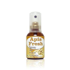 Mel e Propolis Apis Fresh Gengibre Spray 35mL