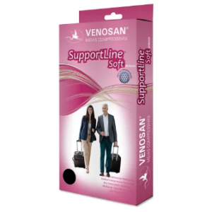 Meia Elástica de Compressão Venosan 18-22mmHg 3/4 Supportline nan nan