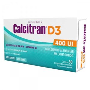 Calcitran D3  Comprimido - Caixa com 30 Comprimidos