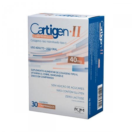 Cartigen II 40mg 30 Comprimidos
