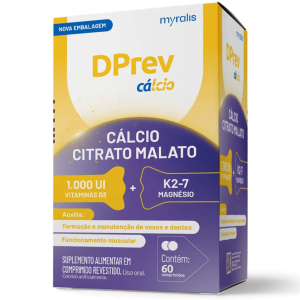 Cálcio Dprev 60 Comprimidos