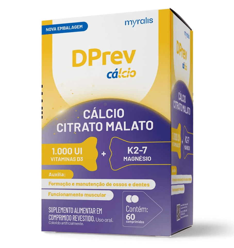 Cálcio Dprev 60 Comprimidos
