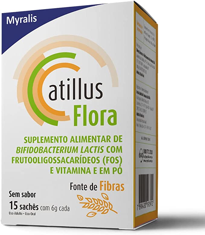 Atillus Flora sem Sabor 15 Sachês com 6G