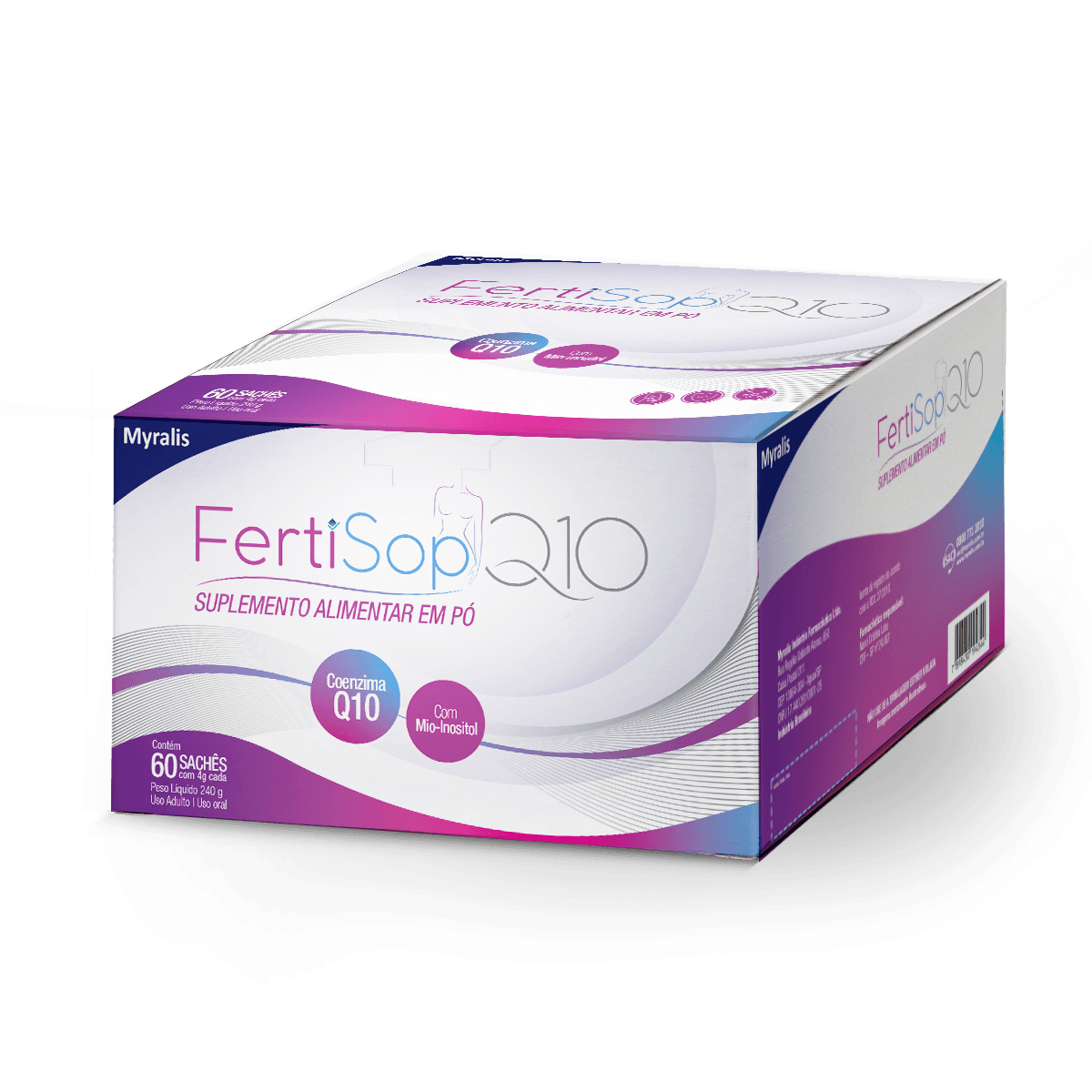 Polivitamínico FertiSop para Gestantes em pó 60 sachês