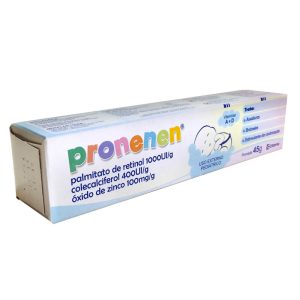 Pronenen 900UI/g + 150mg/g + 5000UI/g Pomada dermatológica - Bisnaga com 45g