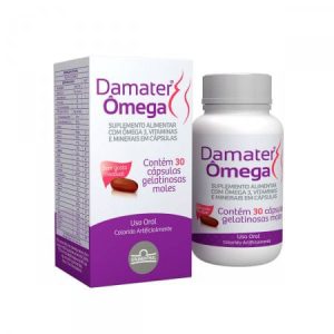 Damater Ômega 30 Cápsulas Gelatinosas Moles