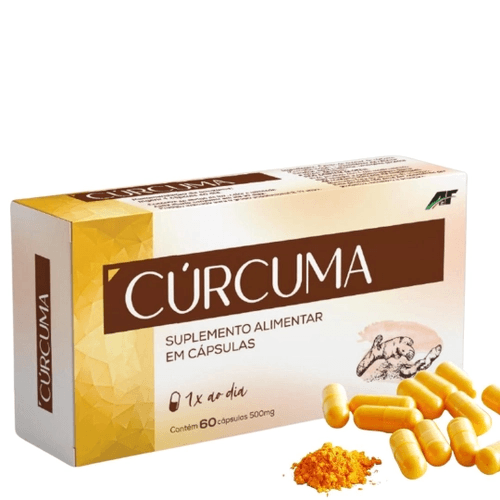 Cúrcuma 500mg Caixa com 60 Cápsulas