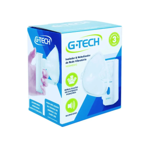 Inalador e Nebulizador de Rede Vibratória G-Tech NEBMESH2 1 Unidade