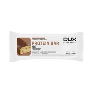 Barra de Proteína DUX Mini Protein Bar 10g Proteína Sabor Chocolate e Amendoim 30g