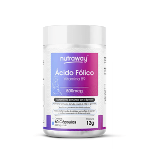 Ácido Fólico 200mg - Frasco com 60 Cápsulas