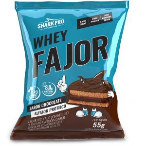 Alfajor WheyFajor Sabor Chocolate Shark Pro 55g