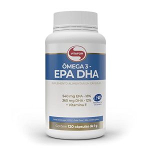 Ômega 3- Epa DHA Vitafor Pote 120 Cápsulas