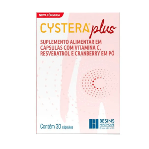 Cystera Plus - Caixa com 30 Comprimidos