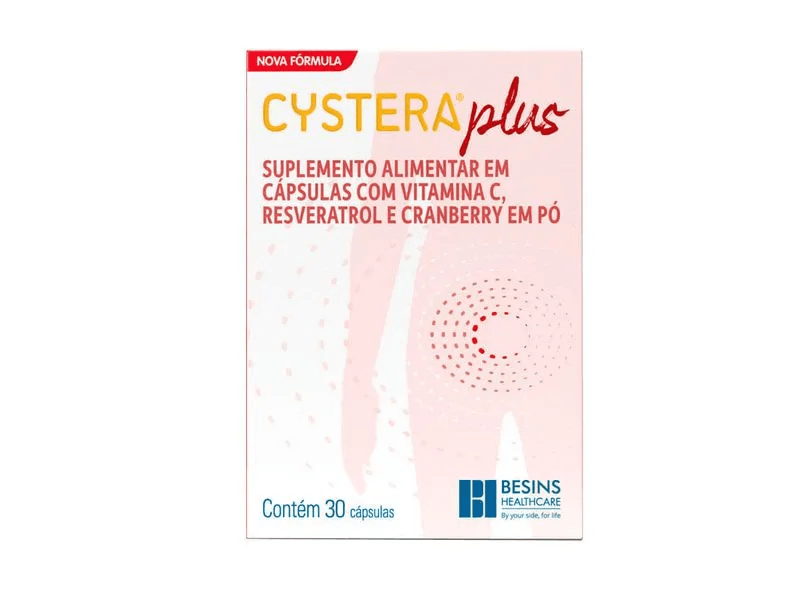 Cystera Plus - Caixa com 30 Comprimidos
