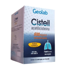 Cisteil 120mg/g Granulado - 16 Envelopes com 5 g