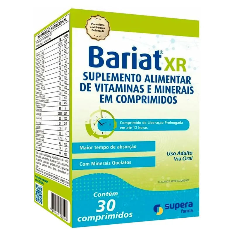 Bariat XR 30 Comprimidos