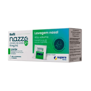 Nazzo XT Lavagem Nasal - Refil com 15 Sachês