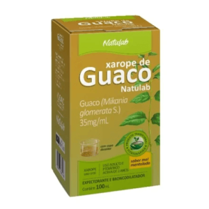 Guaco 35mg/mL Sem Açúcar Xarope 100mL