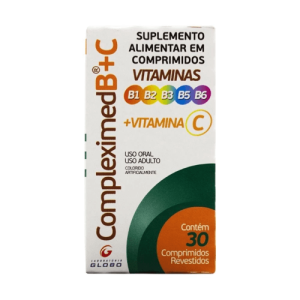 Compleximed B + C - Caixa com 30 Comprimidos Revestidos