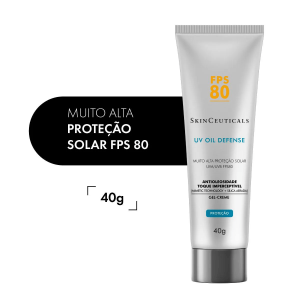 Protetor Solar FPS80 Skinceuticals UV Oil Defense Sem Cor 40g