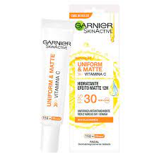Hidratante Garnier Skinactive Uniform&Matte Vitamina C FPS30 15g