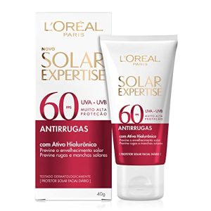 Protetor Solar Facial FPS60 L'oréal Solar Expertise Antirrugas 40g