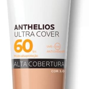 Protetor Solar Facial FPS60 Anthelios Ultra Cover pele clara 30g