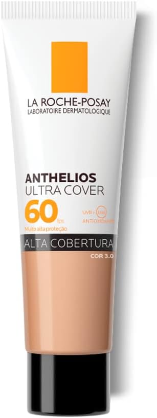 Protetor Solar Facial FPS60 Anthelios Ultra Cover pele clara 30g