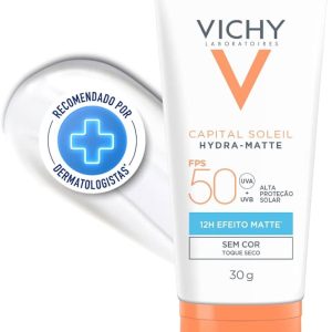 Protetor Solar Facial Vichy Capital Soleil Hydra-Matte FPS50 30g