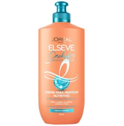 Creme Nutritivo para Pentear Elseve Cachos Longo dos Sonhos 250mL