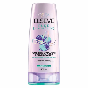 Condicionador Reidratante Elseve Pure Hialurônico 400mL