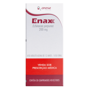 Enax 200mg Comprimido Revestido - Caixa com 30 Comprimidos
