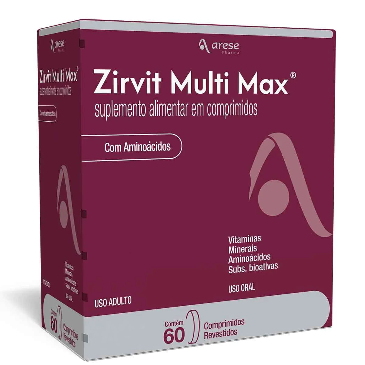 Zirvit Multi Max 60 Comprimidos Revestidos