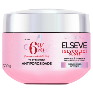 Creme de Tratamento Elseve Glycolic Gloss - Pote com 300g