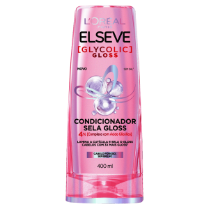 Condicionador Elseve Glycolic Gloss Frasco com 400mL