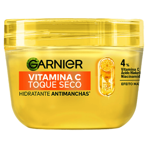 Hidratante Gel Vitamina C Toque Seco Antimanchas Facial Garnier Pote 85g