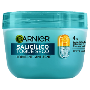 Hidratante Gel Salicílico Toque Seco Antiacne Facial Garnier Pote 85g