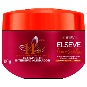 Creme de Tratamento Elseve Liso dos Sonhos Alinhador 300g