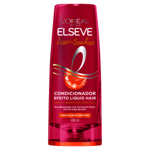 Condicionador Elseve Liso dos Sonhos Liquid Hair 400mL