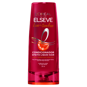 Condicionador L'oréal Paris Elseve Liso dos Sonhos Efeito Liquid Hair Frasco 200ml
