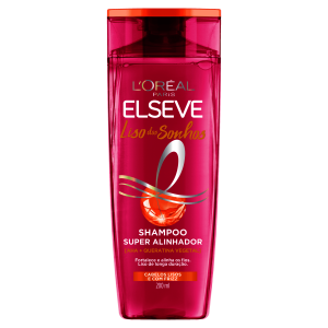 Shampoo L'oréal Paris Elseve Liso dos Sonhos Super Alinhador Frasco 200ml